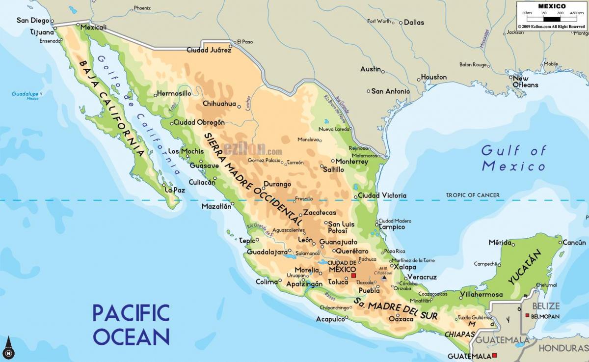 мексиканский карте