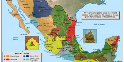 Мексиканский картель карте